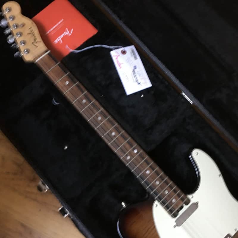 Fender Limited Edition American Elite Telecaster FMT with Ebony Fretboard 2017 - 2018 Black Burst