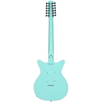 Danelectro 59 Electric Guitar, 12-String, Aqua image 6