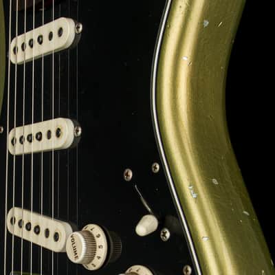 Fender Custom Shop Levi Perry Masterbuilt Empire 67 Stratocaster Relic - Super Aged Sage Green Metallic #78899 image 11