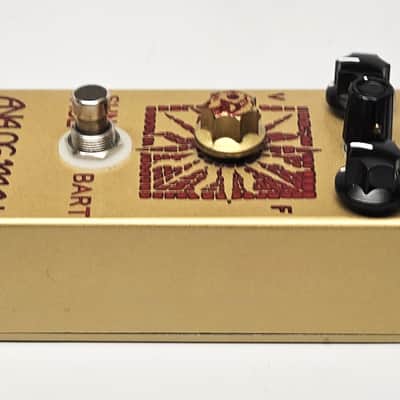 used Analogman Sun Face BART Germanium Fuzz with Sundial Knob, Top Jacks & Clean Knob, Very Good Condition with Box & Paperwork! image 5