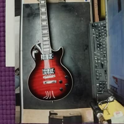 Gibson Les Paul 2020 - Vermillon burst slash image 3