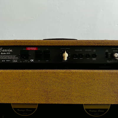 Carvin BelAir 212 Vintage Tube Series 50-Watt 2x12" Guitar Combo 1995 - 2017 - Brown image 3