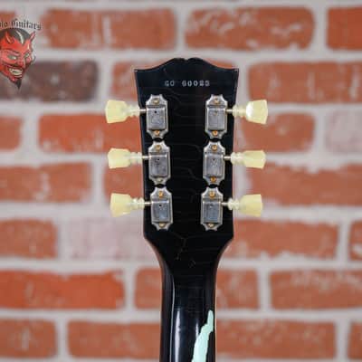 Gibson Custom Shop Les Paul Standard GC '60 Aged Black Over Frost Blue 2016 w/OHSC image 10