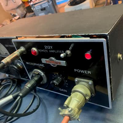 Heavily modified Rare 50’s Collins modular Lunchbox - 212y + 60H mixer w preamp - Serviced boutique mic pre! 3 input, 90db of gain w/ added 48v power! image 14