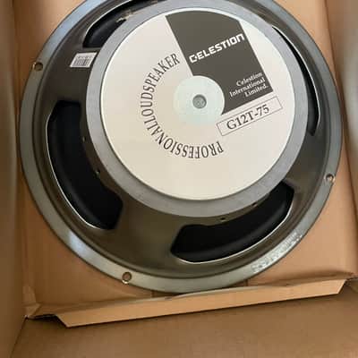 Celestion T3760 G12T-75 12" 75-Watt 16 Ohm Replacement Speaker 2010s - Silver image 2
