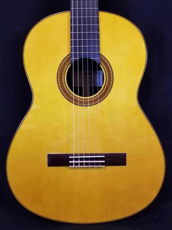 Yamaha CG182S Classical Guitar, Solid Englemann Spruce Top, Rosewood Back & Sides, Natural image 1