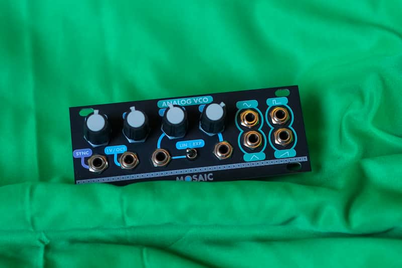 MOSAIC 1U ANALOG VCO BLACK