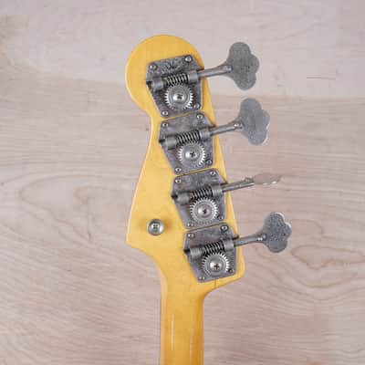 Fender JB62-FL Fretless Jazz Bass Reissue MIJ 1993 Sunburst Fujigen Made in Japan w/ Bag image 22
