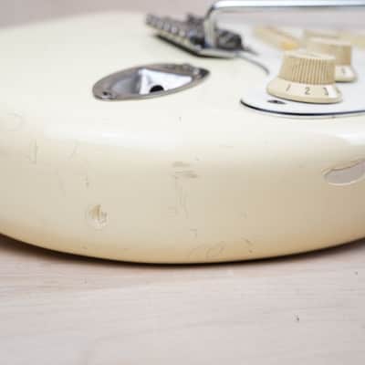 Squier SST-362 Stratocaster MIJ 1986 Vintage White Japan w/ Bag image 9