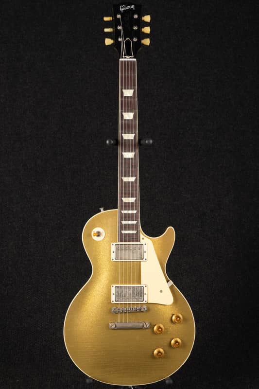 Gibson Custom Shop '57 Les Paul Standard Murphy Lab - Gold Sparkle image 1