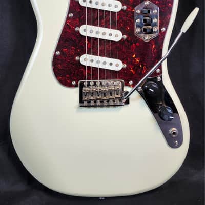 Squier Paranormal Cyclone, Laurel Fingerboard, Tortoiseshell Pickguard, Pearl White image 1