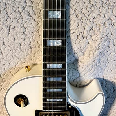 Gibson LES PAUL CUSTOM 2018 - ALPINE WHITE image 3