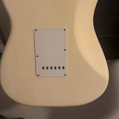 Fender Kenny Wayne Shepherd Artist Series Signature Stratocaster 2009 - 2015 - Arctic White with Cross Graphic image 8