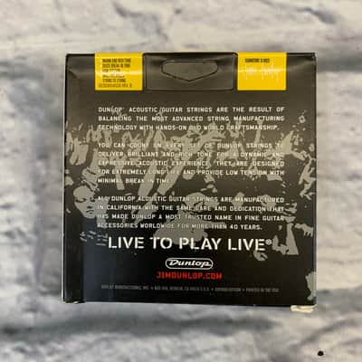 Dunlop Acoustic Extra Light Phosphor Bronze Strings 10-48 image 2