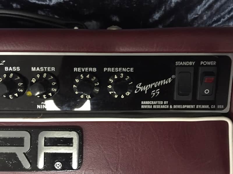 Rivera Suprema 55 Jazz Edition 55-Watt 1x15" Guitar Combo image 2