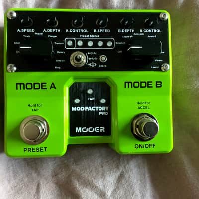 ギター MOOER MOD FACTORY PRO Mooer Mod Factory Pro - Dual Engine Modulation Pedal - YouTube