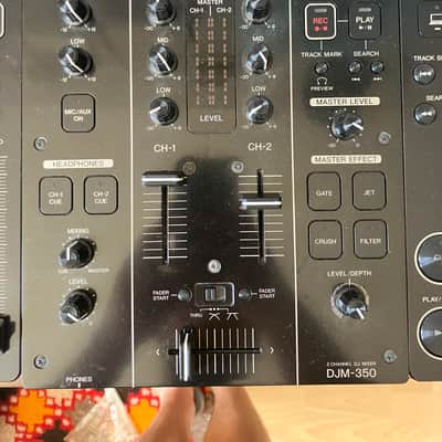 Pioneer CDJ350 Set + Pioneer DJM350 Mixer image 2
