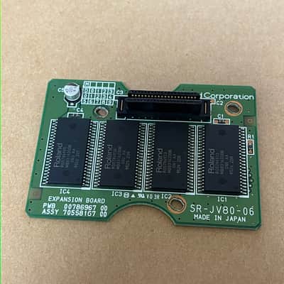 Roland SR-JV80-06 Dance Expansion Board 1990s - Green image 2