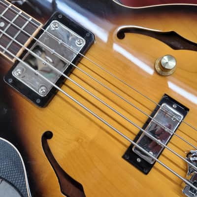 Gibson Midtown Standard Bass with Curtis Novak Pickups 2012- Vintage Sunburst image 3