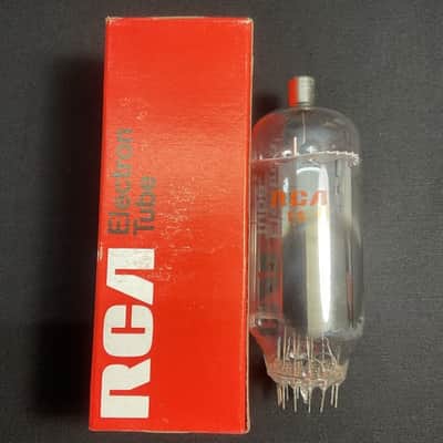 NOS RCA 6LB6 SWEEPS VACUUM TUBE TESTED VINTAGE DUAL SIDE DISC GETTERS A.10379.C image 1