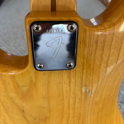 Fender Precision Bass with Maple Fretboard 1976 - Natural image 5