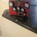 Keeley Fuzz Bender Red Fury Fossilos Custom Art