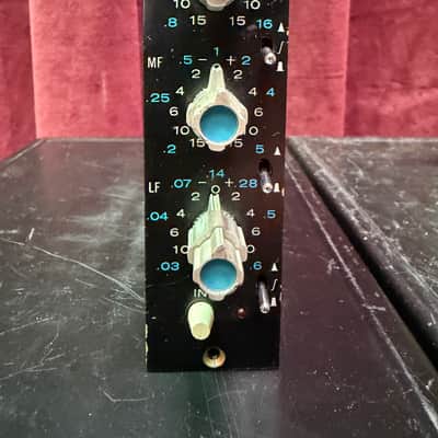 API 554 500 Series 3-Band Equalizer Module 1970s - Black image 1