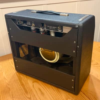 Fender 6G2 Princeton 1964 Rare Transitional Tuxedo Guitar Combo Amplifier Celestion Creamback Serviced image 3