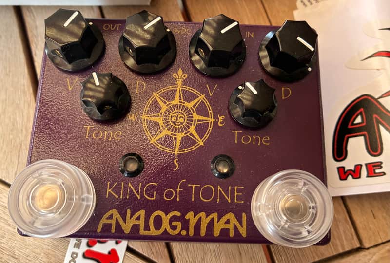 Analogman King of Tone V4 with Red Side High Gain Option 2009 - Present - Graphic Bild 1