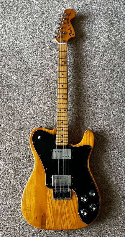 Fender Telecaster Deluxe 1972 - 1981 - Natural image 1