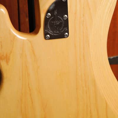 Fender American Deluxe Precision Bass Natural Ash Bass Guitar 2011 Pre-Owned image 18