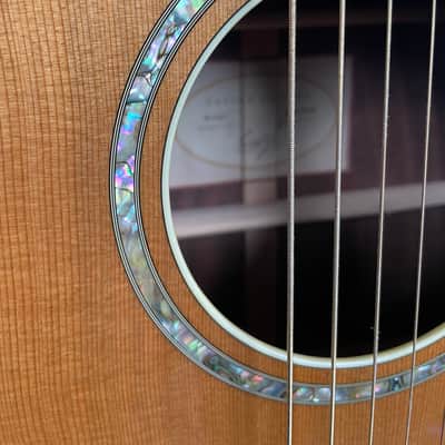 Taylor W14C 1999 Western Red Cedar / Figured Claro Walnut w/ OHSC & Fishman Pickup image 17