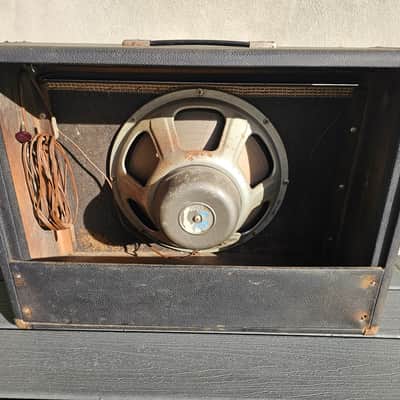 Vintage 1966 Fender 1x15 Extension Cabinet Vibroverb Pro image 9