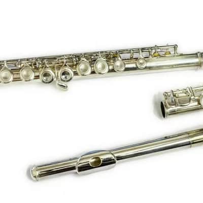 Flute In C In Silver Nickel with Hard Case & DVD Tutor - Complete Outfit~ image 8