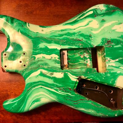 Kramer 1980's Body #D1523 from Kramer Factory Sale Neptune, NJ. Weighs 8.5 lbs! Factory Paint/Finish image 4
