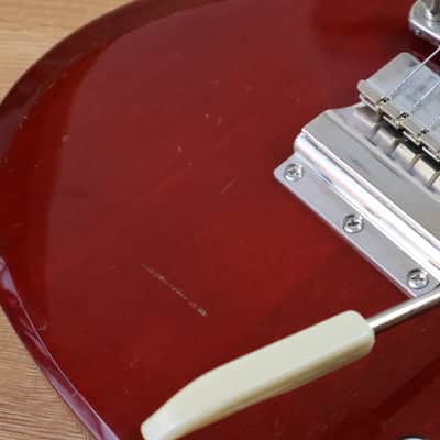 1991 Greco Japan SS-600S SG Special w/Vibrola (Cherry Red) image 4