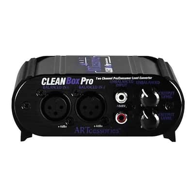 ART Two Channel Pro Converter. XLR, RCA and 1/8" I/O w/ 12V AC Adaptor image 2