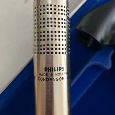 Philips Electret N8500 Condensor Microphone from the 70's image 4