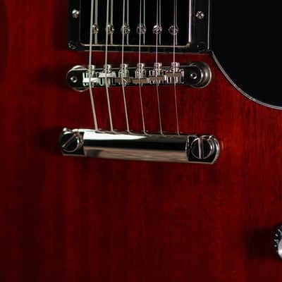 Gibson SG Standard '61 Faded Electric Guitar - Faded Vintage Cherry with Hardshell Case image 11