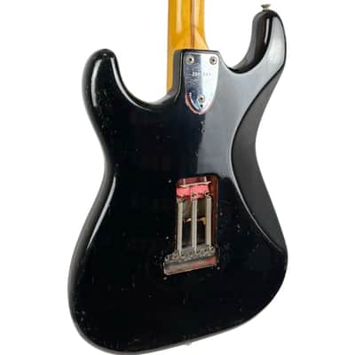 Greco SE450 Scalloped Stratocaster 1980 - Black image 5