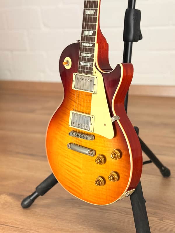 Gibson Custom Shop R9 1959 Les Paul VOS 2018 Dark Bourbon Fade image 1