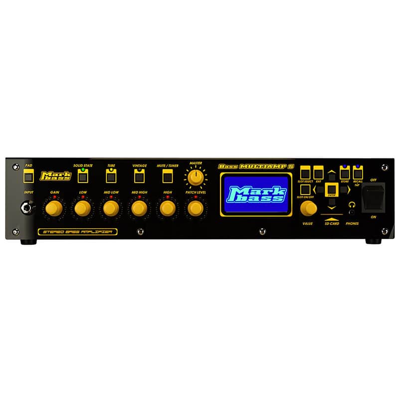 Markbass Bass Multiamp S 600-Watt Bass Amp Head image 1