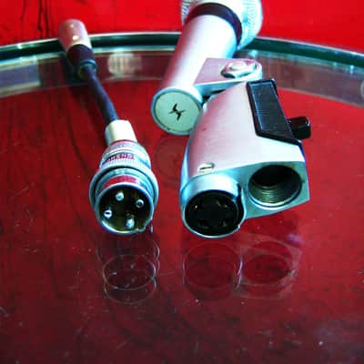 Vintage 1970's Shure 565S dynamic cardioid microphone Low Z Satin Chrome w accessories SM58 565SD 565 # 3 image 16