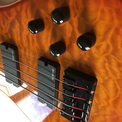 Spector Q4 Pro Orange Burst image 5