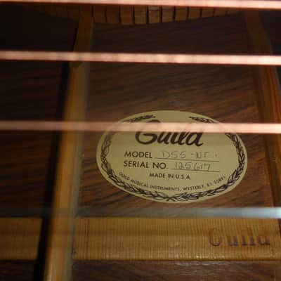 Guild D55 NT w/ OEM Case ; Crowned & Dressed Frets 1975 - Natural image 14