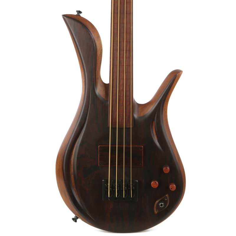 Hilton 4-String Fretless Bass Natural image 1