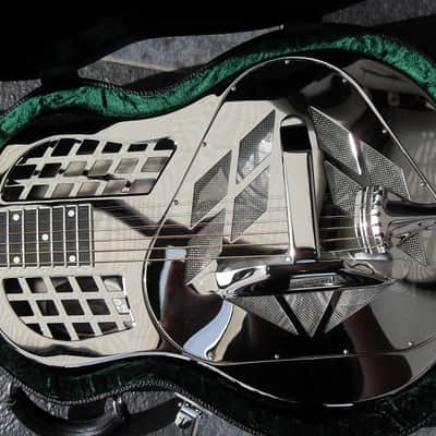 National Reso-Phonic Style 1 Brass Bodied Tricone 2023 Mirror Nickel - IN STOCK NOW! image 4