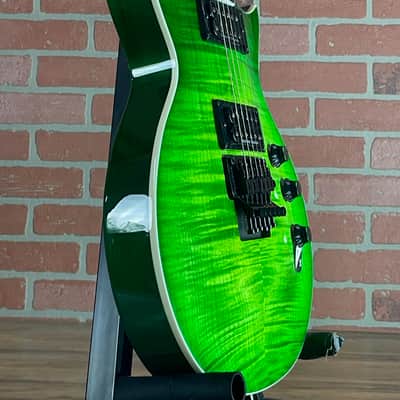 ESP LTD Alex Skolnick AS-1 Signature Electric Guitar - Lime Burst/Lime Green image 10