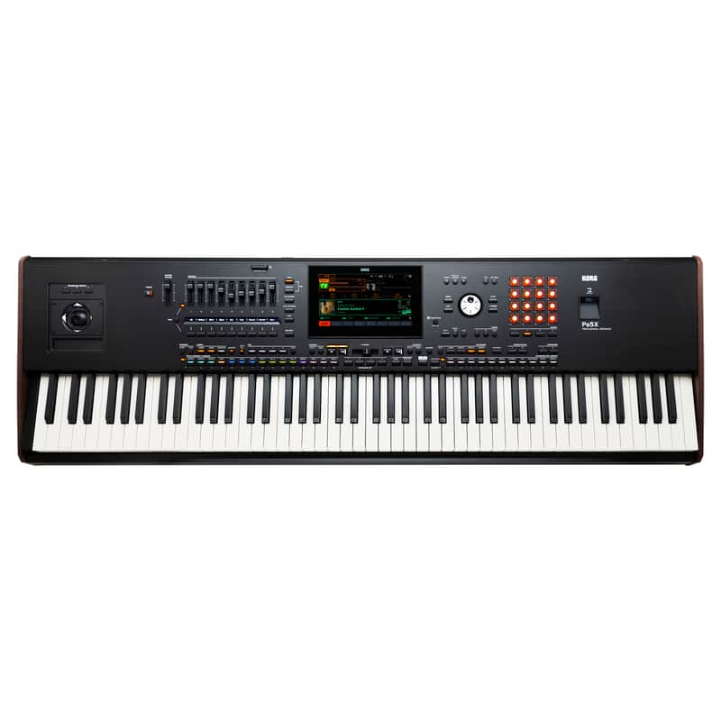 Korg 88-Key Pa5X Professional Arranger with Color Touch Screen image 1