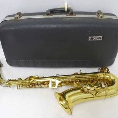 Conn Shooting Stars Alto Saxophone, Good Condition, with case/neck/MP image 1